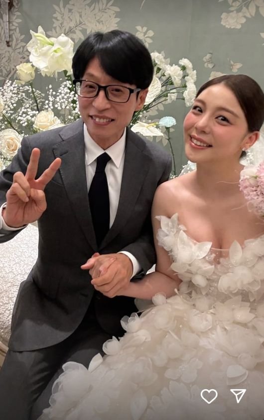 유재석, 또 미담…김종민 결혼식 사회 맡았는데 에일리까지 &apos;두 탕&apos; [Oh!쎈 이슈]
