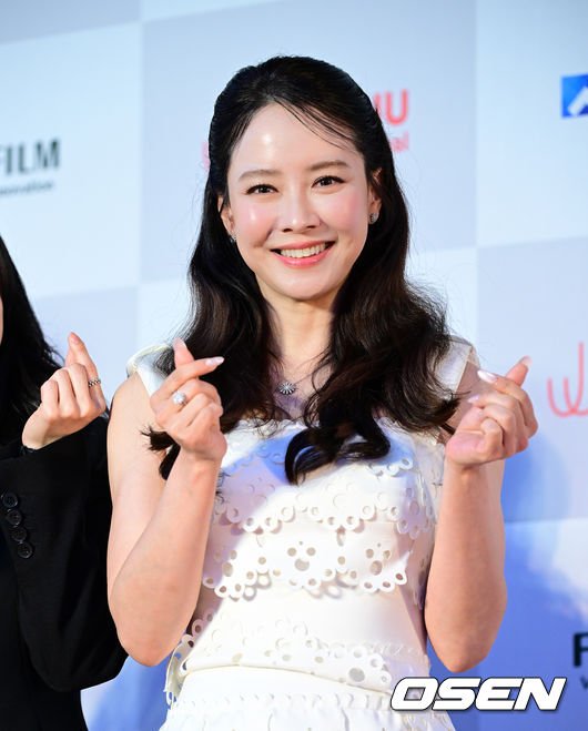 [사진]송지효, 순백의 하트