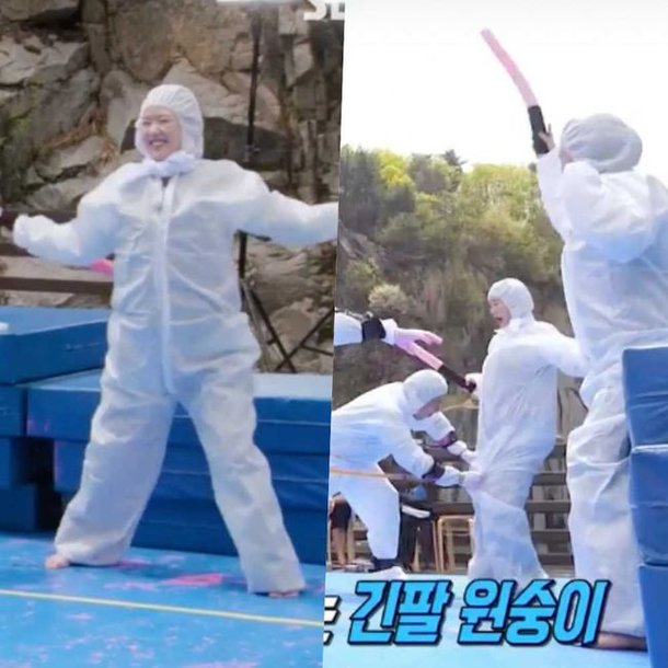 지예은, 지석진에 &apos;가슴공격&apos; 무리수…매장시키려고 하냐 (&apos;런닝맨&apos;)