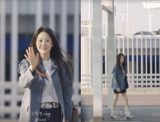 &apos;건강 이상&apos; 고현정, 무릎뼈 다 드러난 다리…&apos;미모 성수기&apos;와 극명한 대조