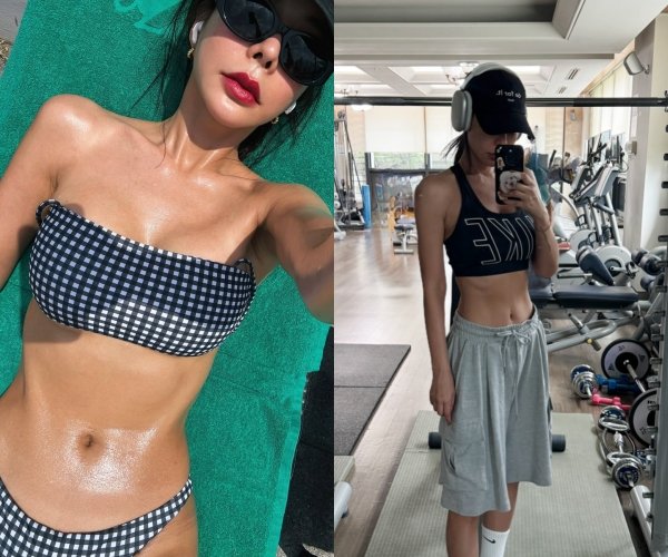 &apos;연매출 100억&apos; 김준희, 49세 안 믿기는 개미허리 음료만 안먹어도 3kg 빠질 것