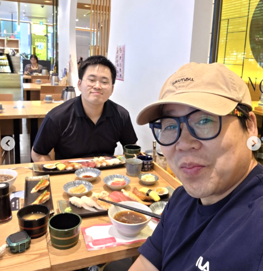 &apos;서울대생+30kg 감량&apos; 정은표 아들, 휴가도 알차게…군대 보내길 참 잘했다