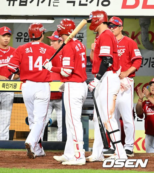 최정 홈런 세리머니