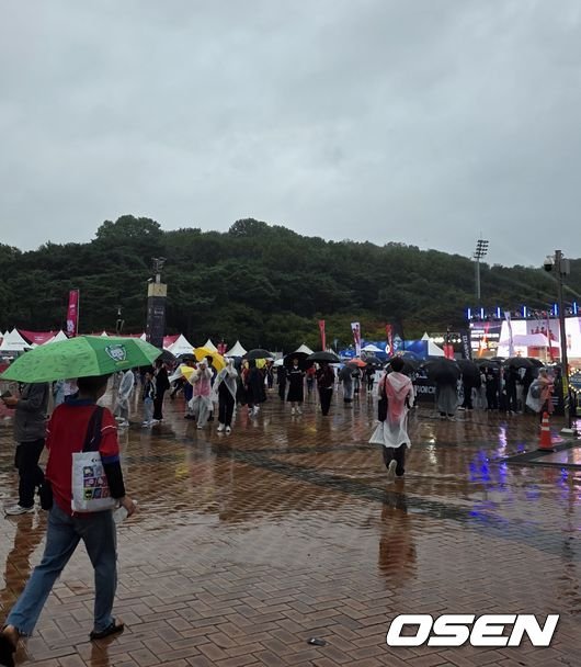 상암벌 열기