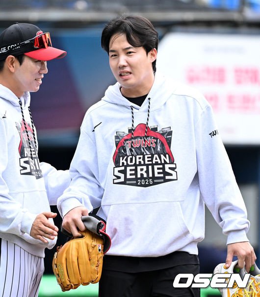 임찬규 투구 장면
