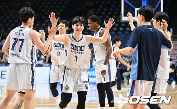 고양 소노 10점차 리드 장면