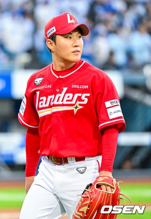 SSG 최민준 삼성전 관련 현장 사진