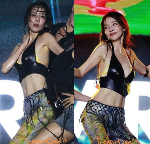 Sandara Park, breaks Singapore Waterbomb... Captivating the stage with sexy beauty