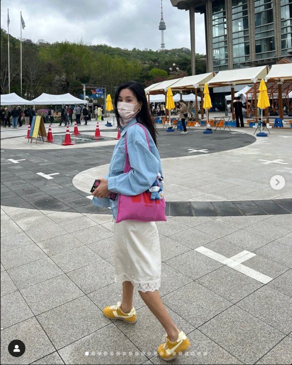 고소영, &apos;마스크로도 못 가린 미모&apos;…감탄 나오는 비주얼