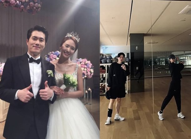 박정아, &apos;송승헌 닮은&apos; 훈남 남편♥ 공개…헬스장 데이트 &apos;달달&apos;