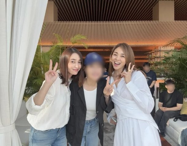 한국 떠난 이민정, 야노시호 만났다 얼굴도 성격도 귀여운 사랑이 어무니