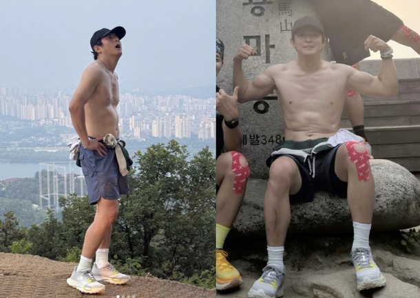 &apos;40세&apos; 기안84, 산에서 상탈+식스팩 공개…뛰어다니는 주말