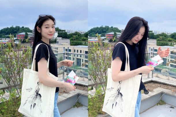 김연아, 전역한 ♥고우림과 첫 데이트 즐겼나…전시회서 포착된 청순美
