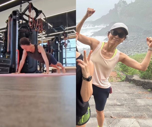 &apos;58세&apos; 김희애, 49kg 유지 중이라더니…탄탄한 몸매 &apos;자기관리 끝판왕&apos;