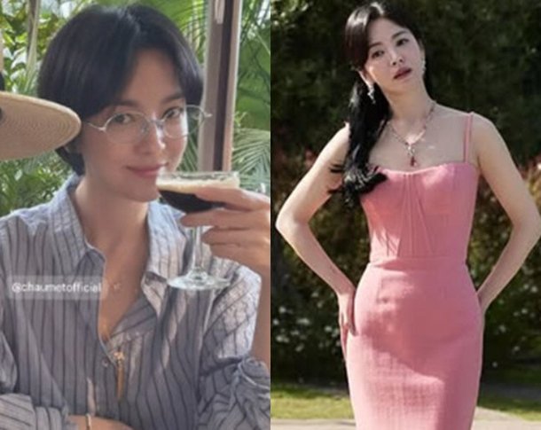 송혜교, 헤어스타일 바꿨을 뿐인데…청초·우아 넘나든 &apos;레전드 미모&apos;