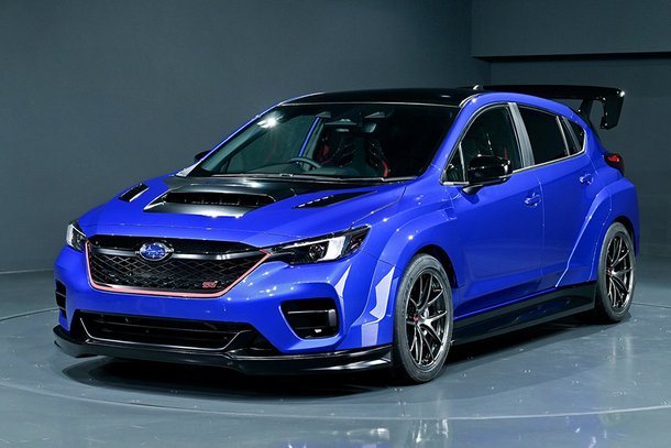 스바루가 새로운 STI 모델을 선보였습니다. 다시