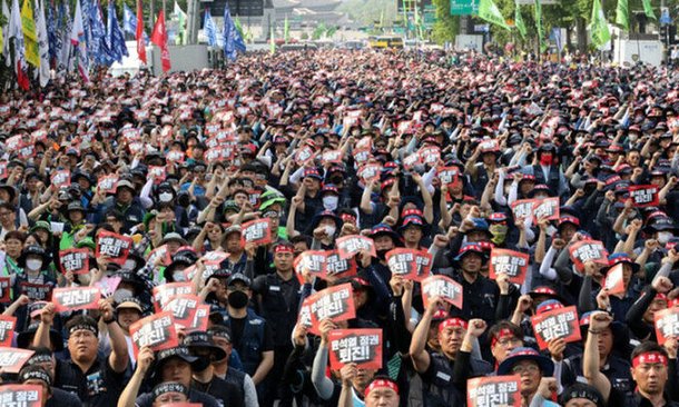 민주노총 3일부터 2주간 총파업…15일까지 최대 50만명 참여