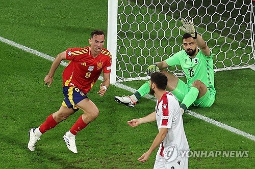 « Espagne contre Allemagne » Le plus grand match s’est terminé…  L’Espagne bat la Géorgie et se qualifie pour les quarts de finale : Nate Sports