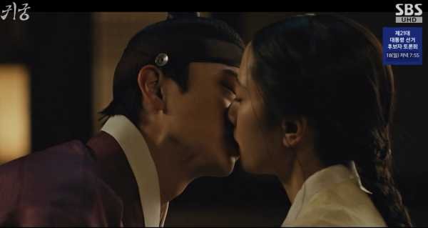 김지연♥육성재, 마음 확인하며 &apos;입맞춤&apos;…너에게 끌려 (&apos;귀궁&apos;)