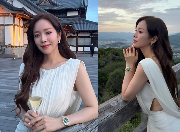 한지민, 우아한 옆트임 드레스로 &apos;여신 미모&apos; 과시