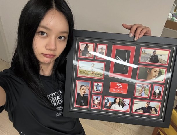혜리, 하루 1000보도 안 걷던 내가 10km를! 완주 소감