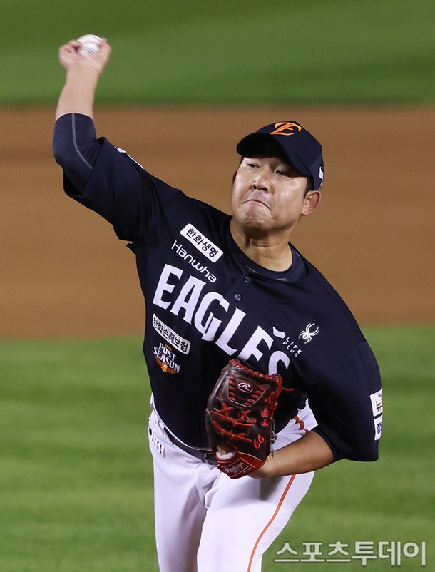 [ST포토] 한화 주현상, ‘6회를 막아라’ : 네이트 스포츠