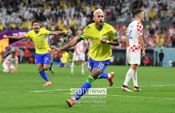 ▲ Neymar retorna à seleção brasileira após uma curta ausência após a Copa do Mundo de 2022 no Catar.