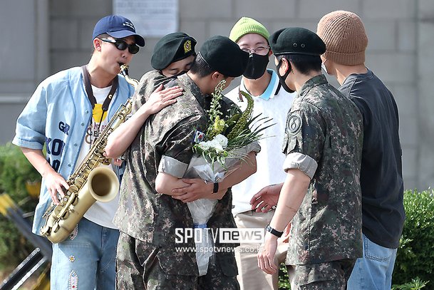 ▲ BTS Jin's Discharge ⓒ Reporter Kwak Hye-mi