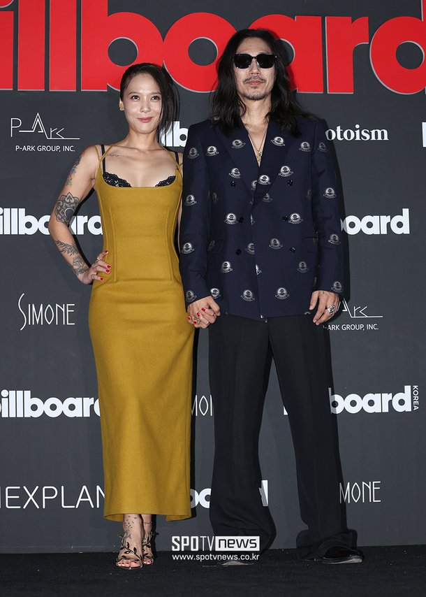 ▲ Yoon Mi-rae and Tiger JK couple ⓒ Photographer Kwak Hye-mi