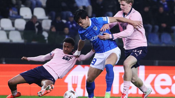 네이트 스포츠 제공 헹크 오현규 경기 사진