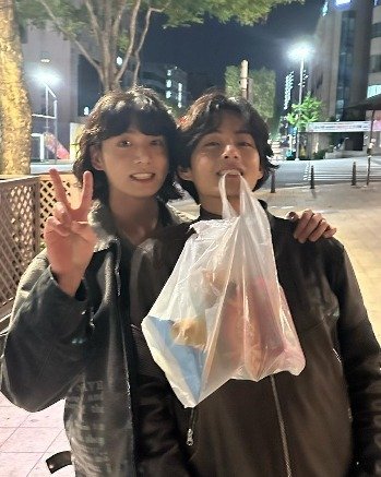 BTS 뷔X정국, 누가 봐도 닉X주디 [스타☆샷] : 네이트 연예