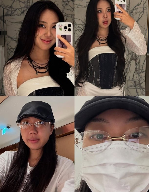 이영지, 내 인생이 장난…&apos;풀메VS민낯&apos; 다 담은 만우절 셀카 [스타★샷]