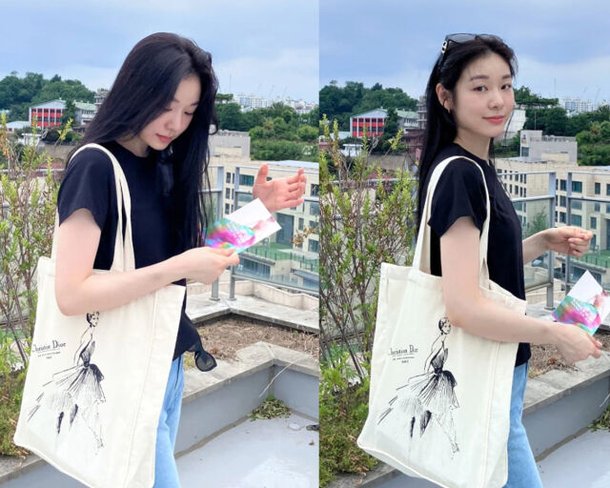디올인데 7만 원? 김연아가 든 &apos;에코백&apos; 인기 폭발