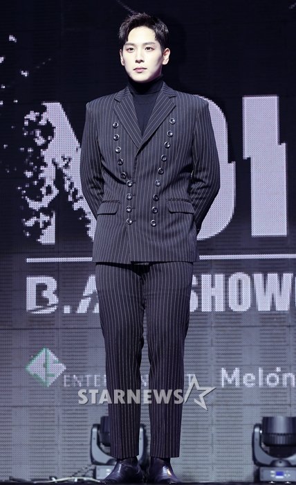 그룹 B.A.P 출신 가수 힘찬 /사진=김휘선 기자