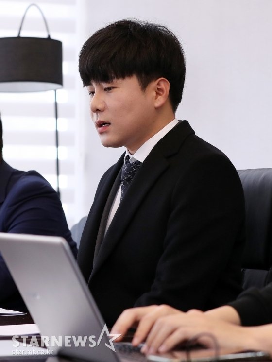 고 구하라 친오빠 구호인 /사진=김휘선 기자
