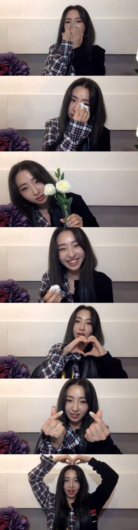 /사진=공민지 유튜브 채널 'MINZY TV' 라이브방송 캡처