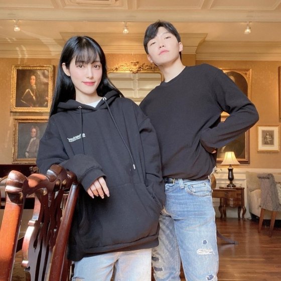 예능프로그램 '우리 이혼했어요'에 출연한 유깻잎(왼쪽)-최고기 전 부부