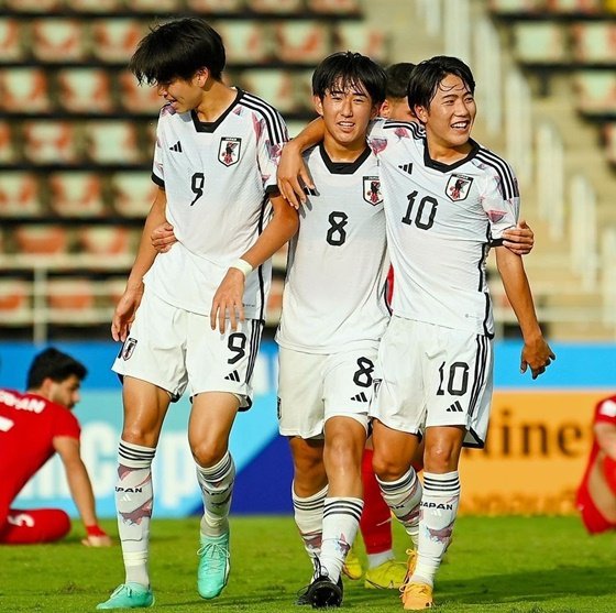 17歳以下（U-17）日本代表選手。  ／写真＝日本サッカー協会提供