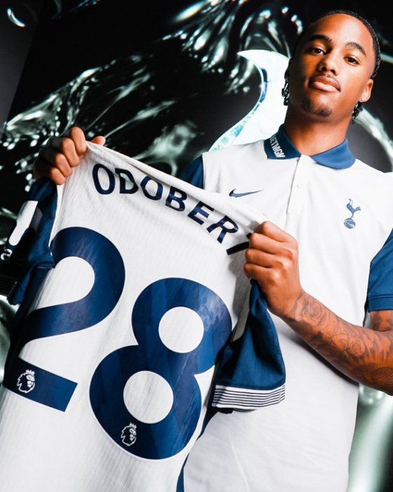 Wilson Odovar remains in Tottenham uniform. /images = Tottenham Official SNS