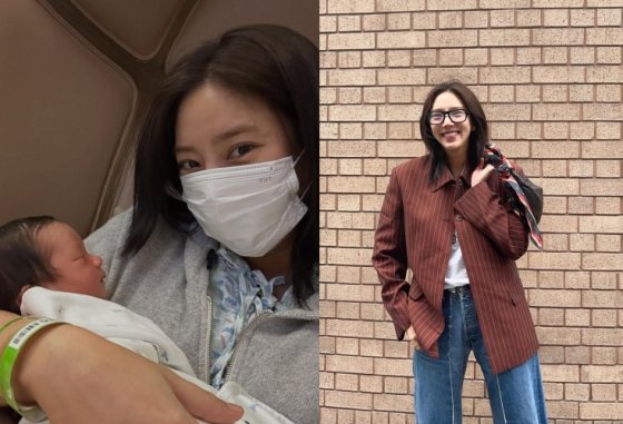 육아맘 맞아? &apos;해이♥&apos; 손담비 오랜만에 외출 힙한 근황 보니