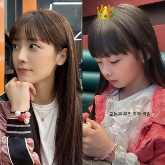 소율 우리 공주 생일 딸 ♥희율 美친 판박이 외모 &apos;소름&apos;