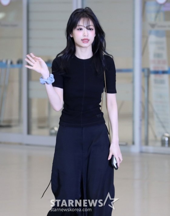 베이비몬스터 아현 &apos;아침부터 청순미모&apos;[★포토]