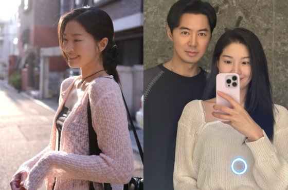 &apos;전진♥&apos; 류이서 상수동 여신강림…미소 가득 데이트 포착