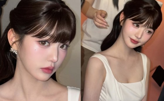 장원영, 초근접 셀카+은근 글래머…현실감 상실 비주얼[스타IN★]