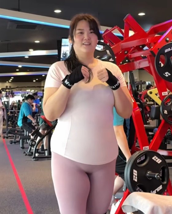 &apos;67kg 감량 성공&apos; 미나 시누이, 레깅스도 자신 있게 소화 모든 게 달라 보여