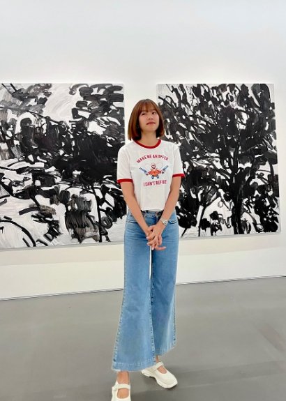 前남편 이동건 열애설 다음날..조윤희가 찾은 곳은 '전시회'[스타이슈]