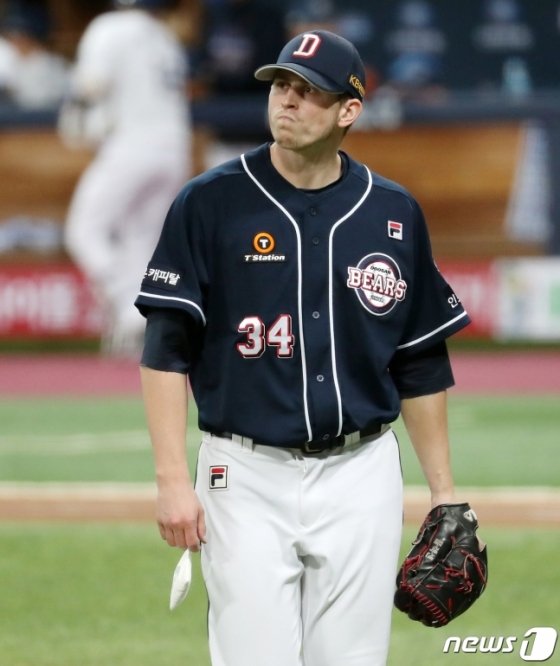 KBO 두산 시절 크리스 플렉센. /사진=뉴스1 제공