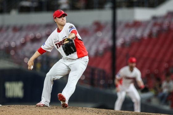 KIA 타이거즈 투수 정해영. /사진=KIA 타이거즈 제공