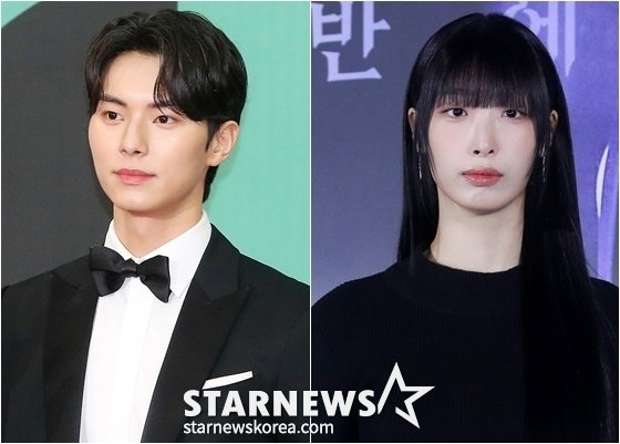 Lee Chae-min (left), Ryu Da-in/Photo=Star News