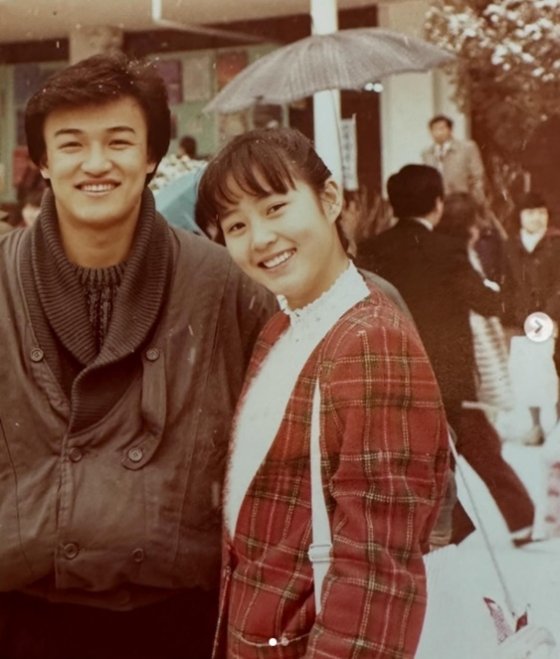 Park Jung-hoon and Kim Hye-soo